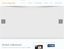 Tablet Screenshot of bruggerhof.at